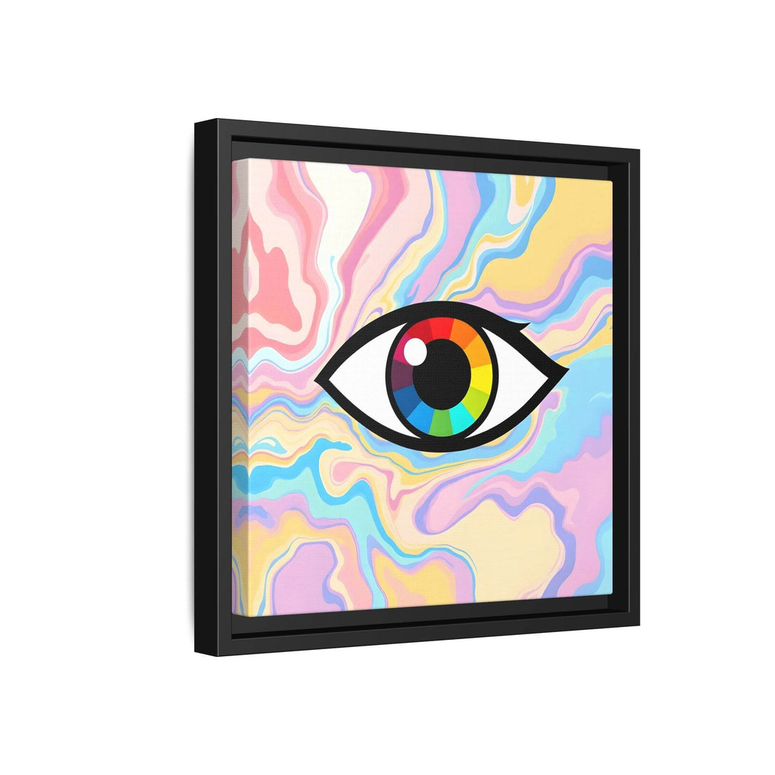 PsEyeFlow #30 - Spectrum Vision (Matte Canvas, Framed (Multi-color)) - Highdellic