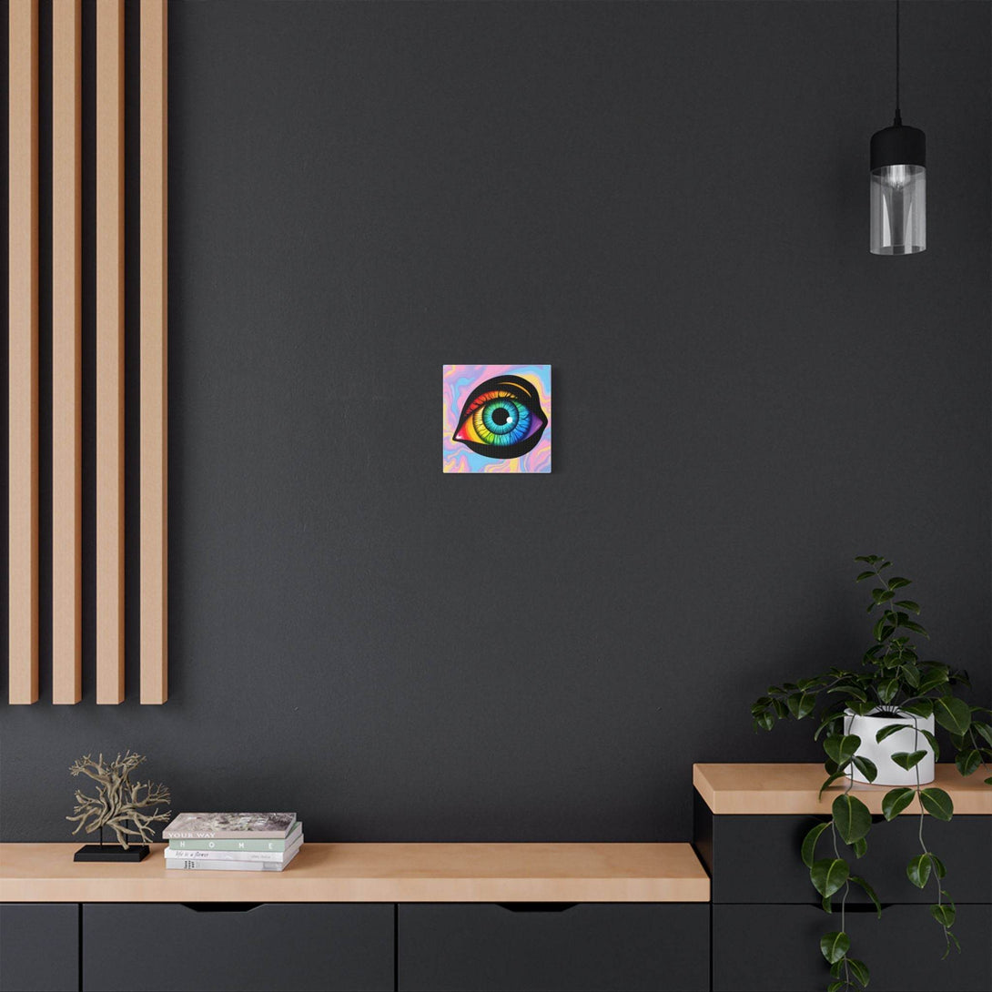 PsEyeFlow 4 - Chromatic Vision. (Satin Canvas, Stretched) - Highdellic