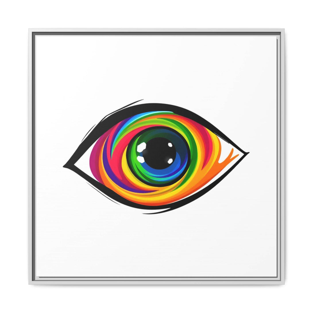 PsEyeGo 1 – Vortex Vision on Framed Matte Canvas (Multi-color) - Highdellic
