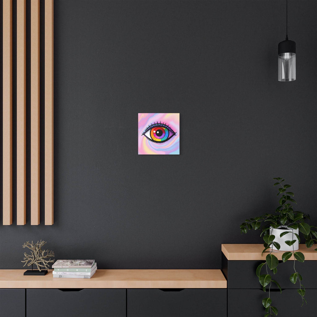 PsEyeFlow #11 - Spectrum Awakening. (Satin Canvas, Stretched) - Highdellic