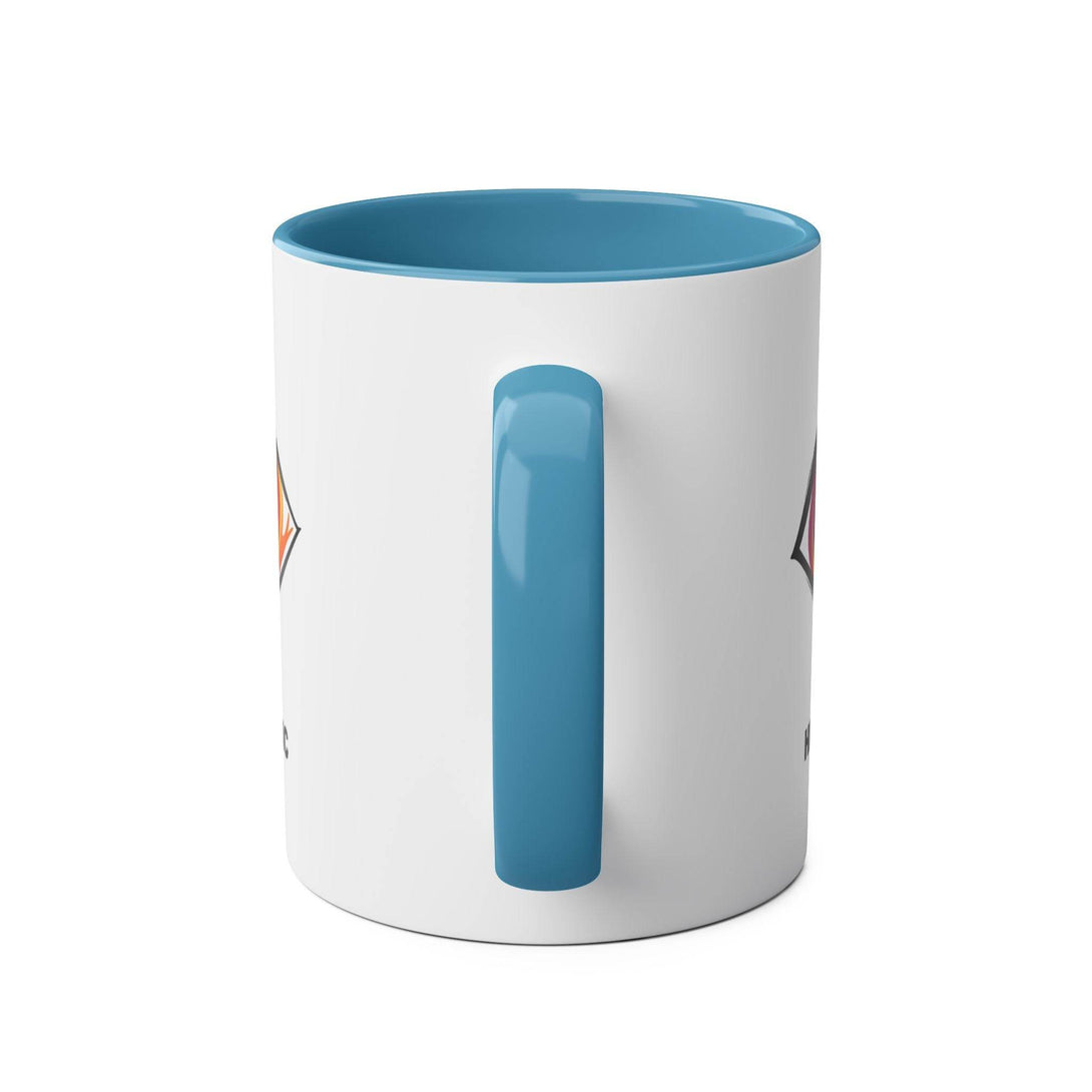 Highdellic PsEyeGo 1 on Vibrant Two-Tone 11oz Coffee Mug, - Highdellic
