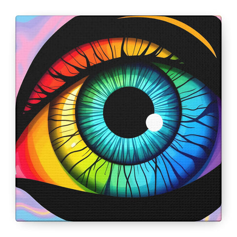 PsEyeFlow 4 - Chromatic Vision. (Matte Canvas, Stretched, 1.25")