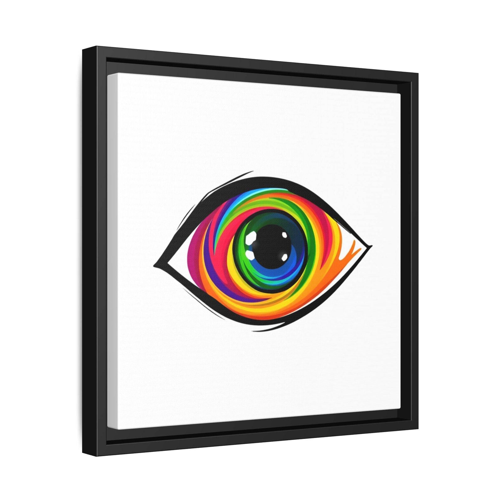 PsEyeGo 1 – Vortex Vision on Framed Matte Canvas (Multi-color) - Highdellic