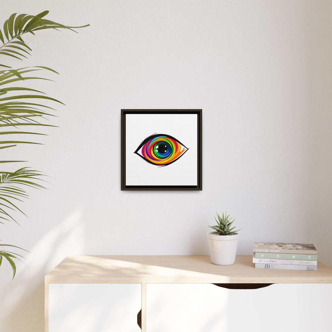 PsEyeGo 1 – Vortex Vision on Framed Matte Canvas (Multi-color) - Highdellic
