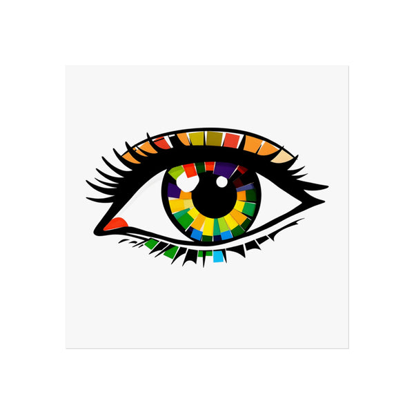 Copy of PsEyeTile 11: Chromalash Glint (Fine Art Poster)