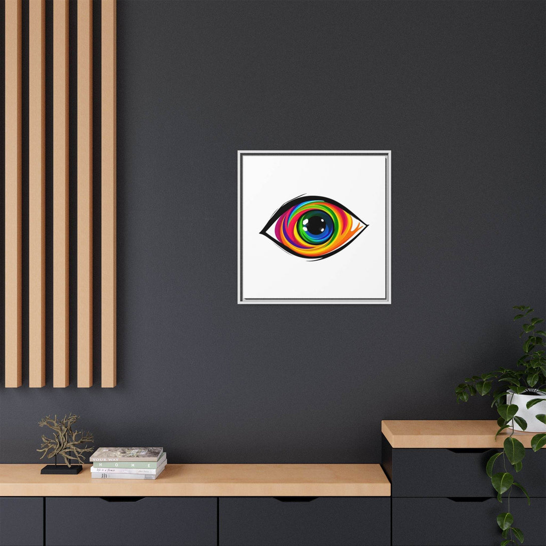 PsEyeGo 1 – Vortex Vision on Framed Matte Canvas (Multi-color) - Highdellic
