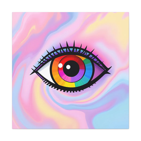 PsEyeFlow #11 - Spectrum Awakening. (Matte Canvas, Stretched, 1.25")