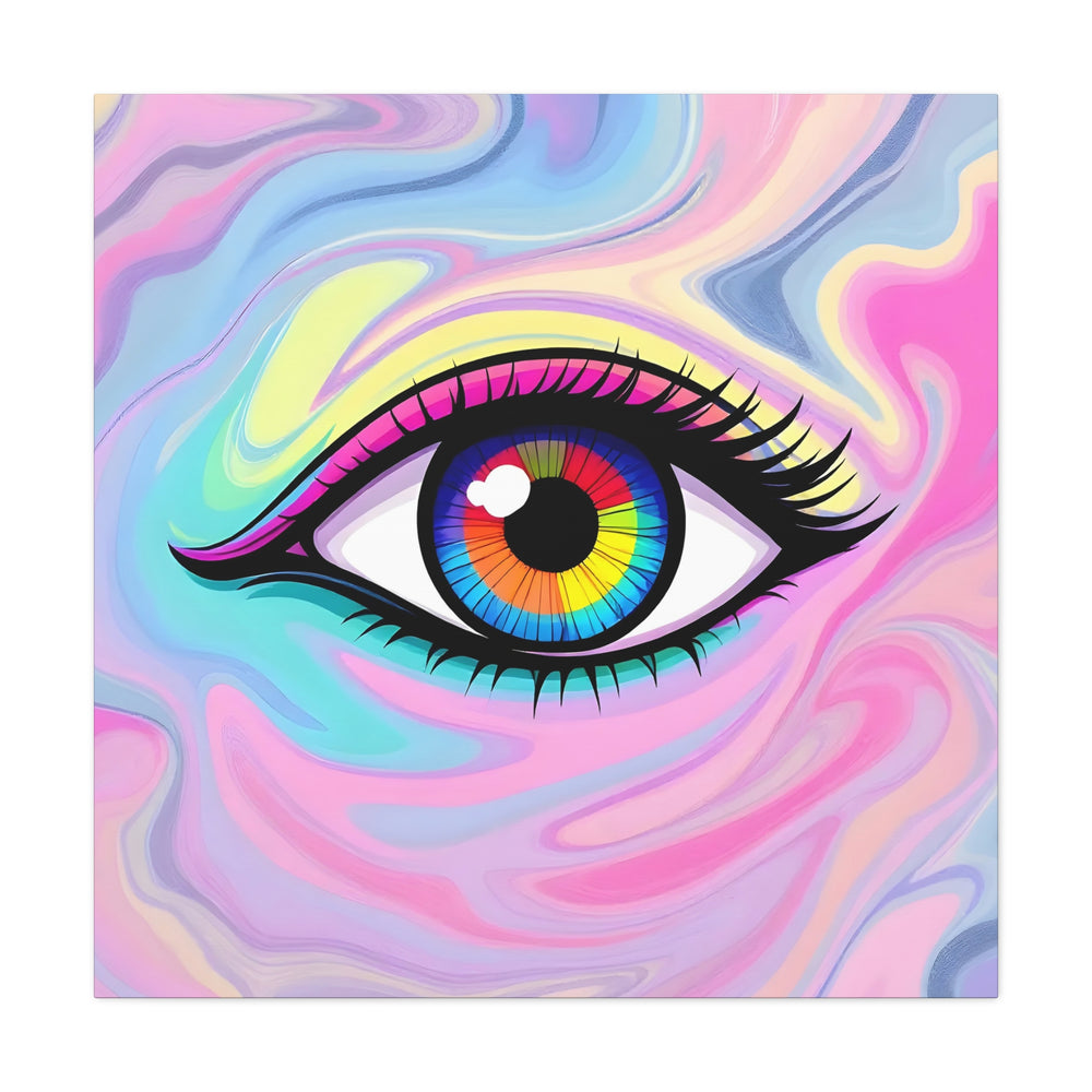 PsEyeFlow #8 - Radiant Vision. (Matte Canvas, Stretched, 1.25")