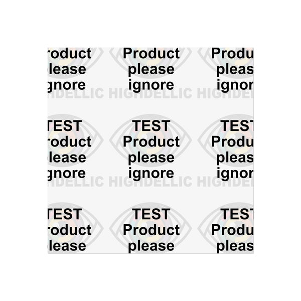 TEST PRODUCT PLEASE IGNORE on Square Fine Art Poster