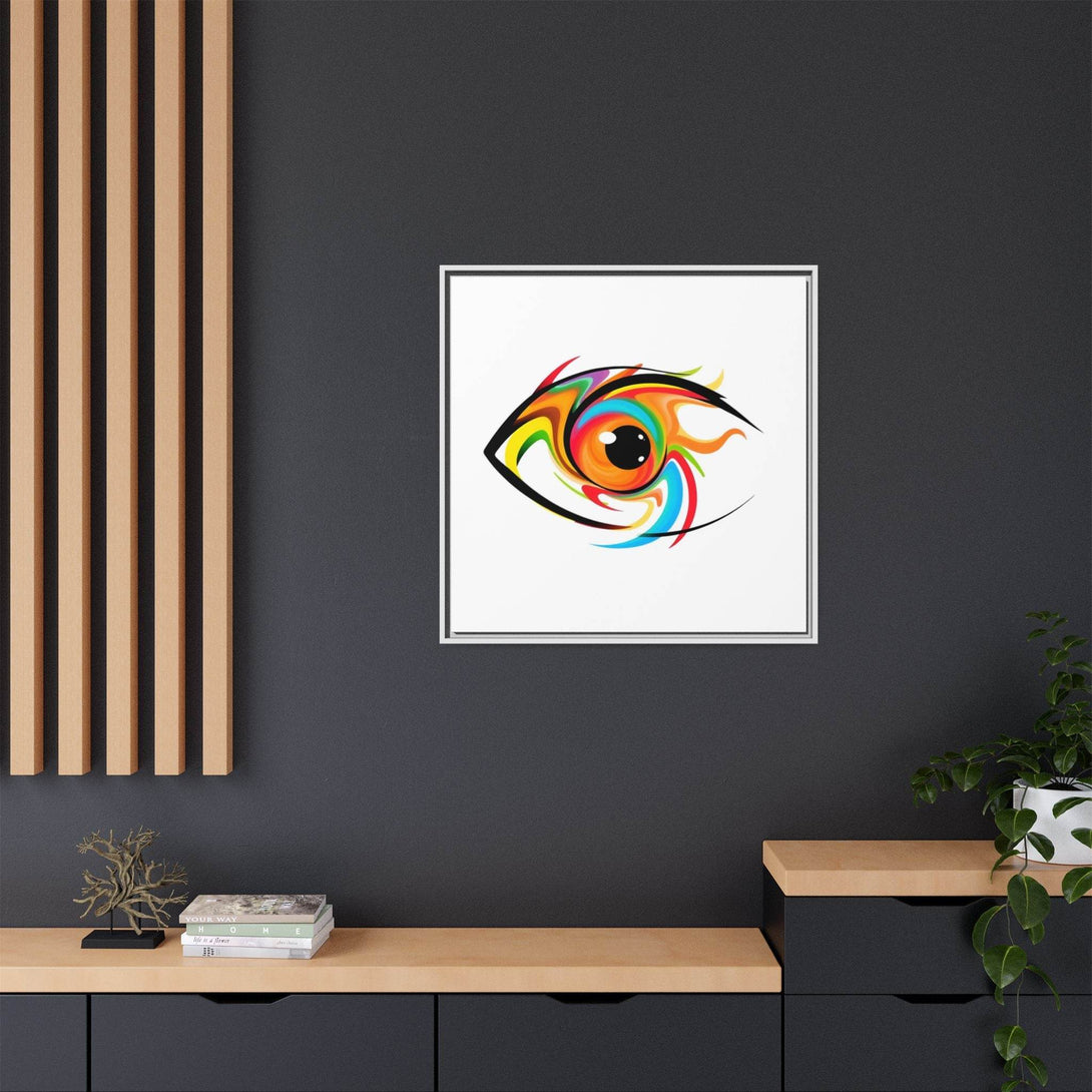 PsEyeGo 4 – Inferno Vision on Framed Matte Canvas (Multi-color) - Highdellic