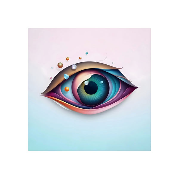 PsEyeDream 5: DewSight Drift (Fine Art Poster)