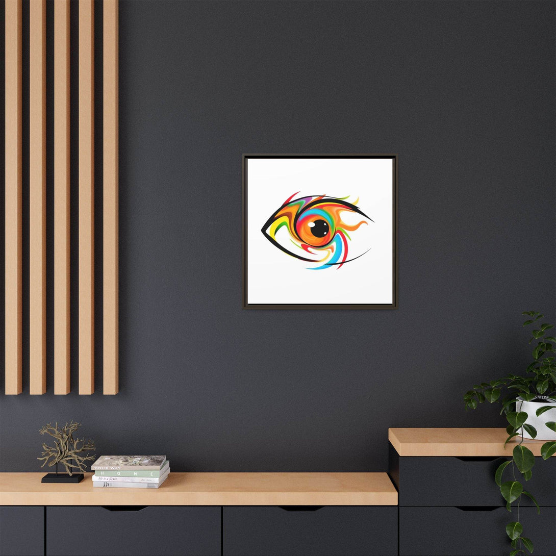 PsEyeGo 4 – Inferno Vision on Framed Matte Canvas (Multi-color) - Highdellic