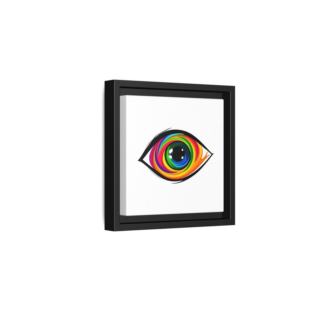 PsEyeGo 1 – Vortex Vision on Framed Matte Canvas (Multi-color) - Highdellic