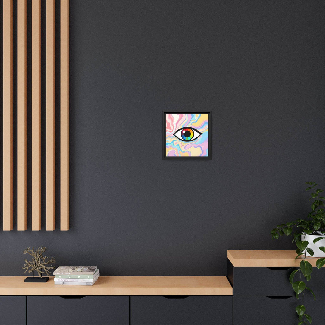 PsEyeFlow #30 - Spectrum Vision (Matte Canvas, Framed (Multi-color)) - Highdellic