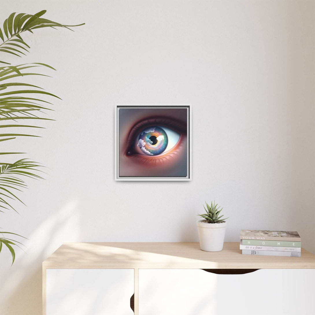 PsEyeDream #2 - Celestial Vision on Framed Matte Canvas - Highdellic