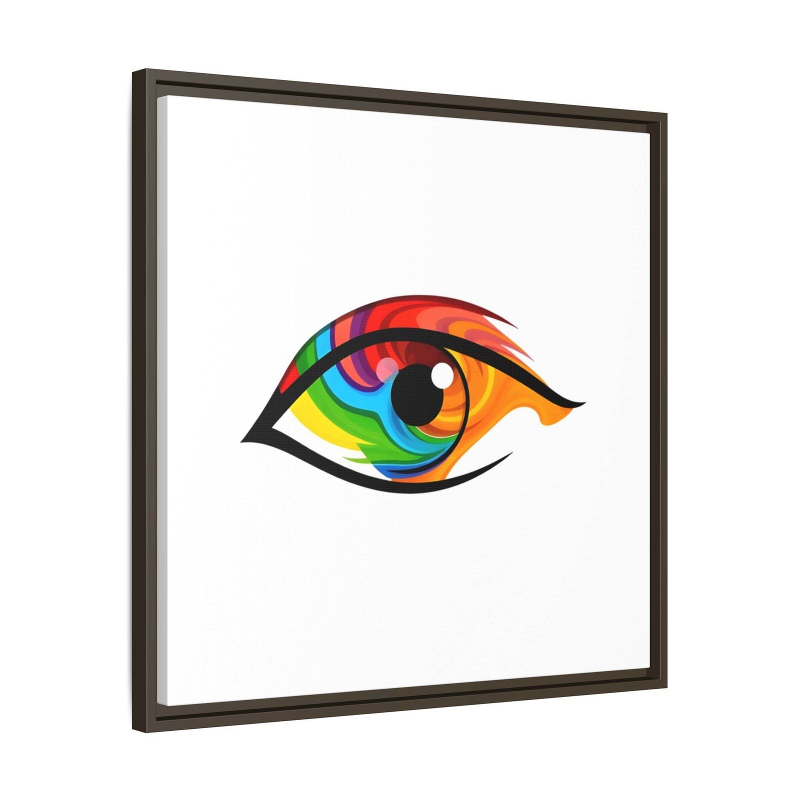 PsEyeGo 2 – Prism Gaze Vision on Framed Matte Canvas (Multi-color) - Highdellic