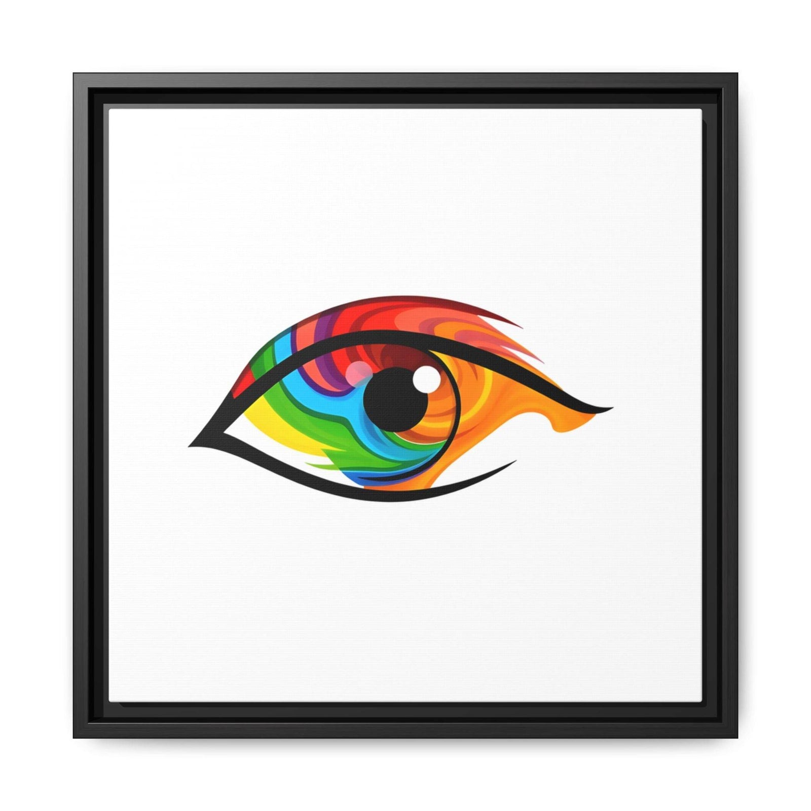 PsEyeGo 2 – Prism Gaze Vision on Framed Matte Canvas (Multi-color) - Highdellic