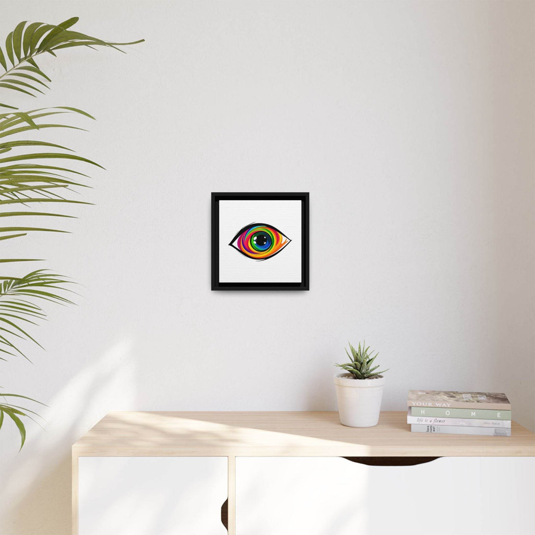 PsEyeGo 1 – Vortex Vision on Framed Matte Canvas (Multi-color) - Highdellic