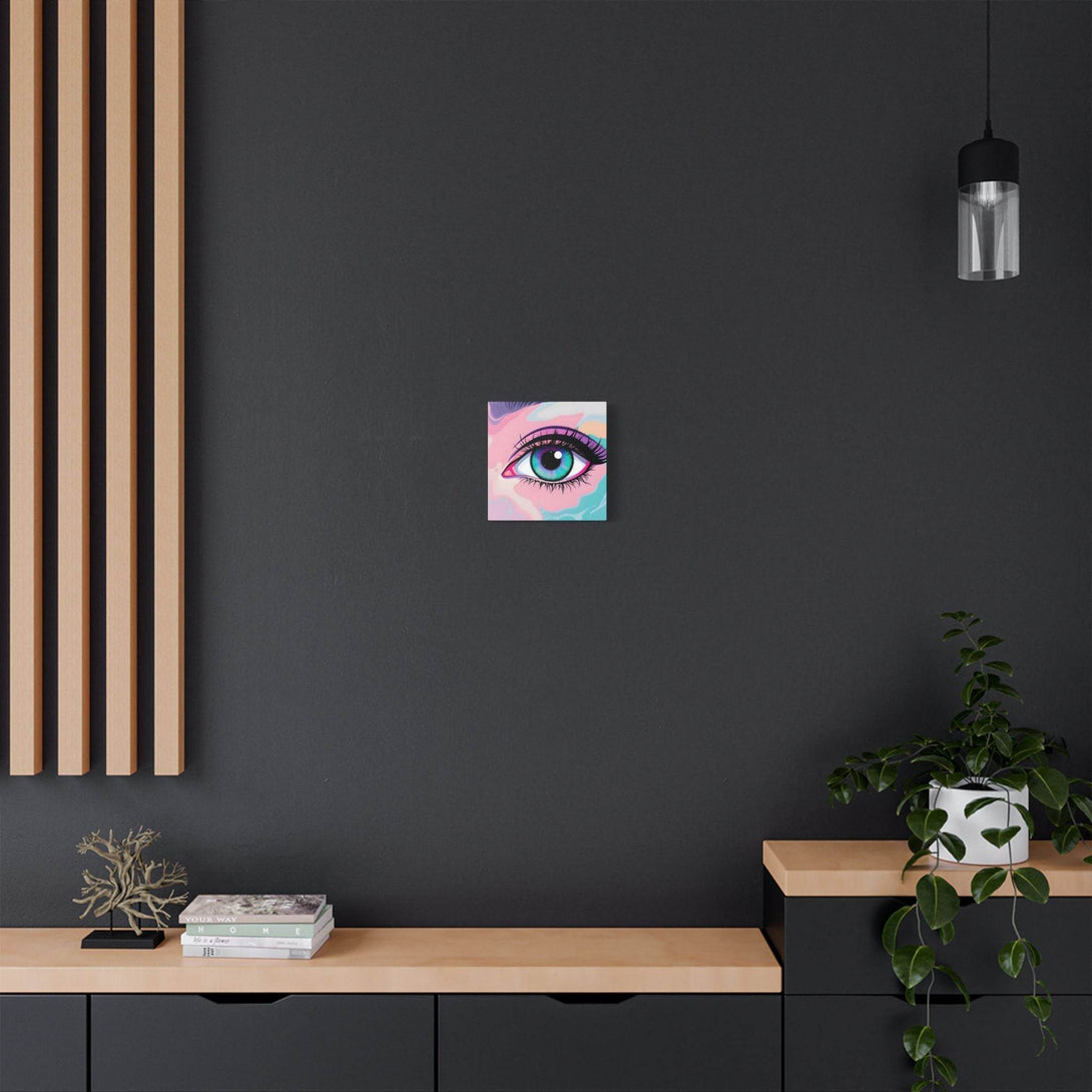 PsEyeFlow #2 – Lucid Gaze. (Satin Canvas, Stretched) - Highdellic