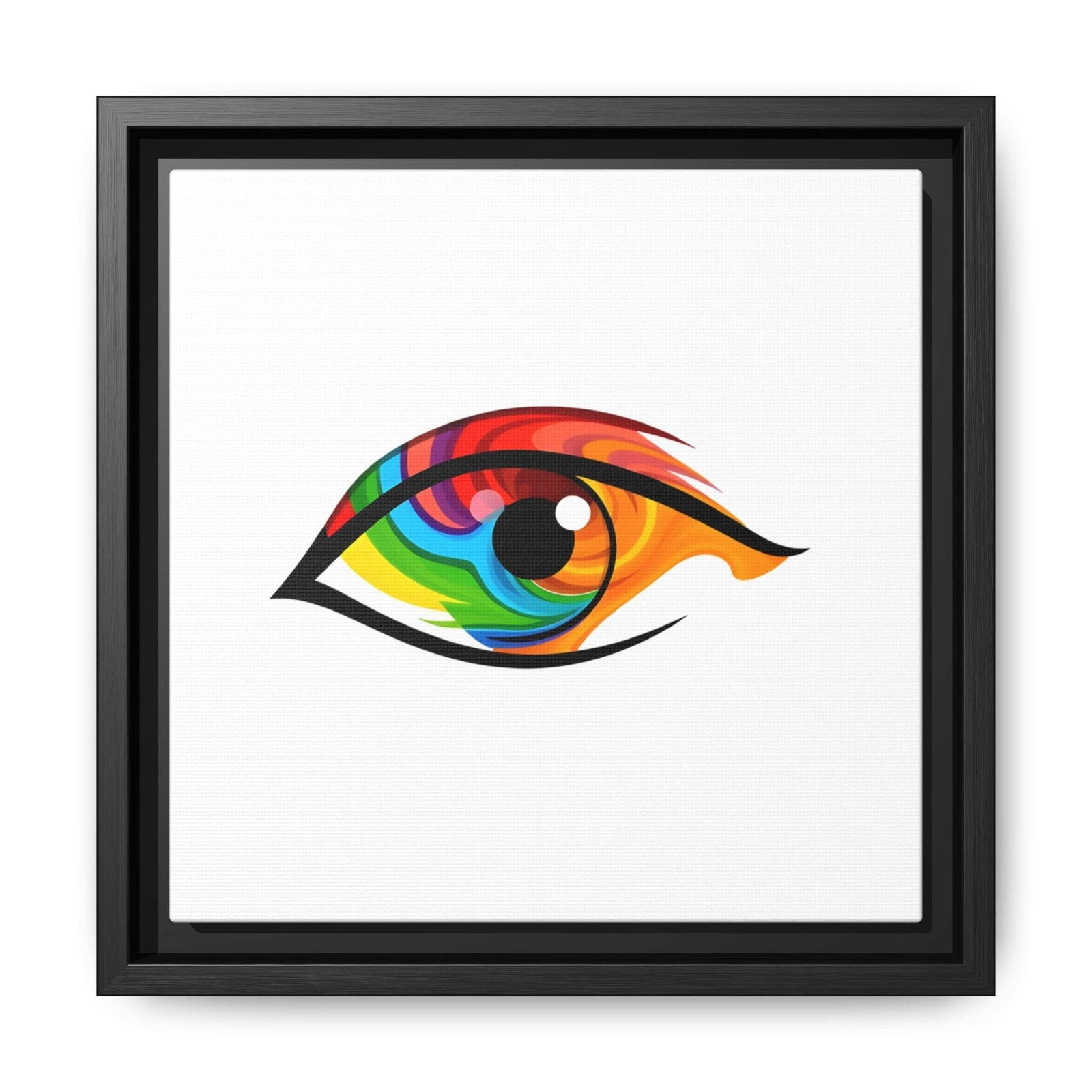PsEyeGo 2 – Prism Gaze Vision on Framed Matte Canvas (Multi-color) - Highdellic