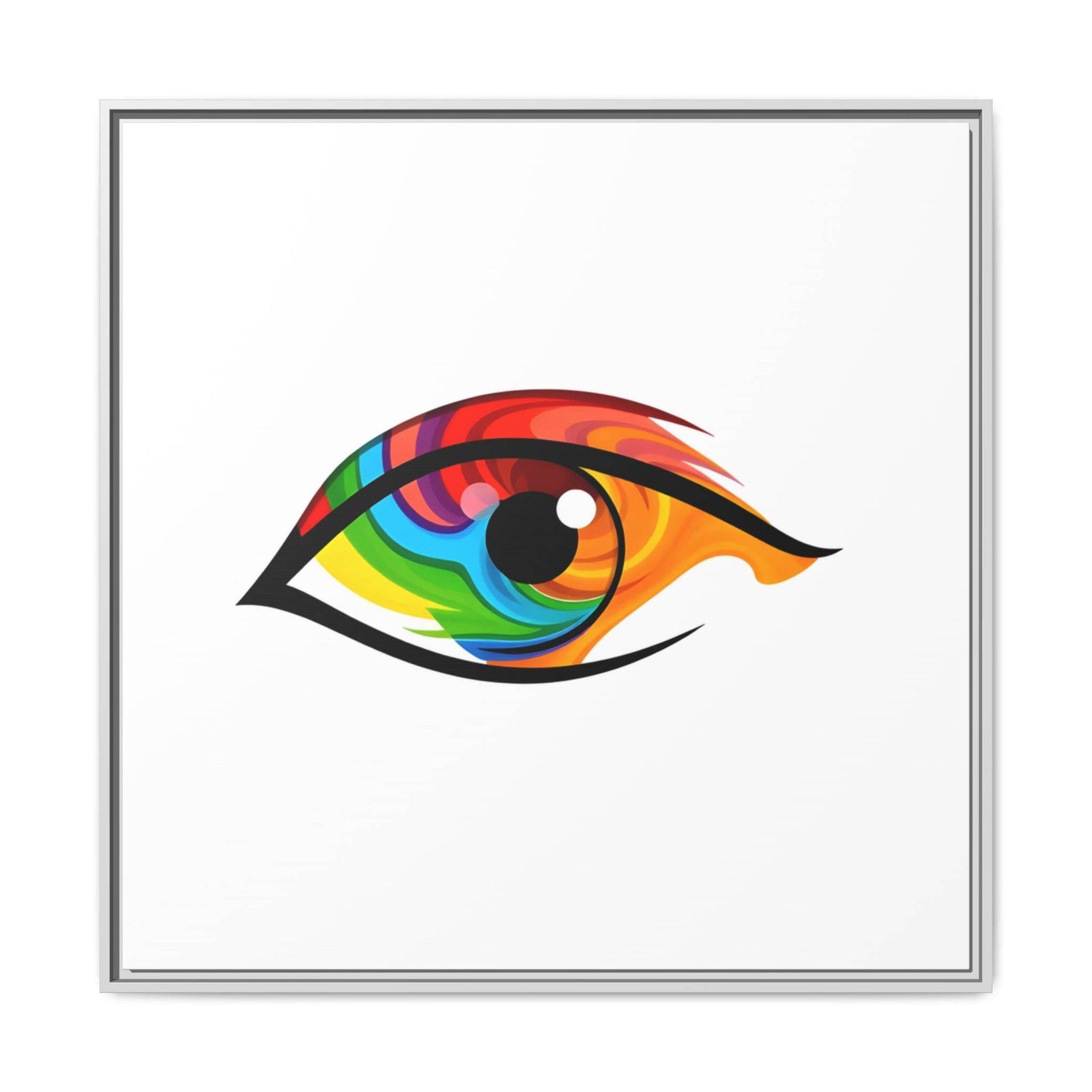 PsEyeGo 2 – Prism Gaze Vision on Framed Matte Canvas (Multi-color) - Highdellic