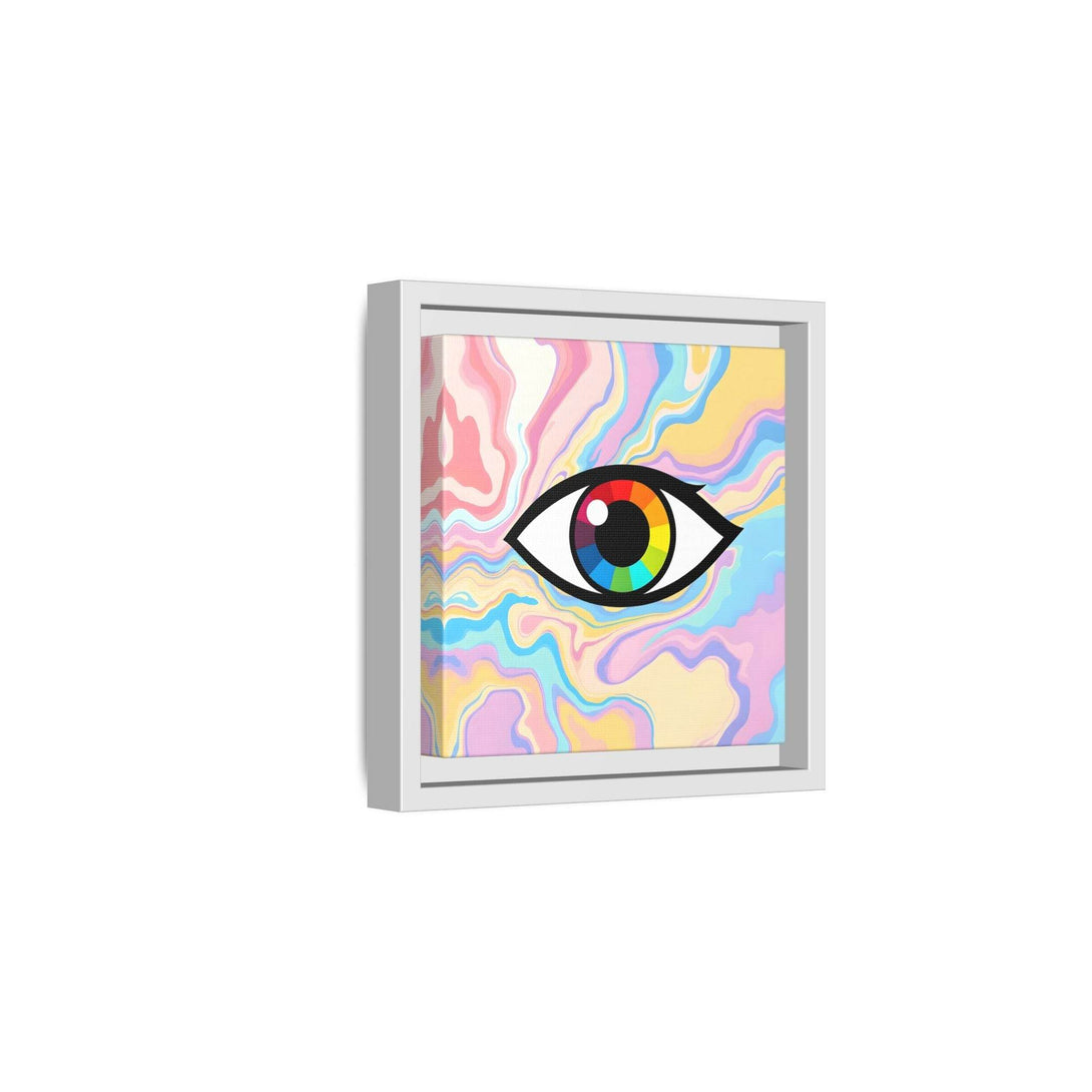 PsEyeFlow #30 - Spectrum Vision (Matte Canvas, Framed (Multi-color)) - Highdellic