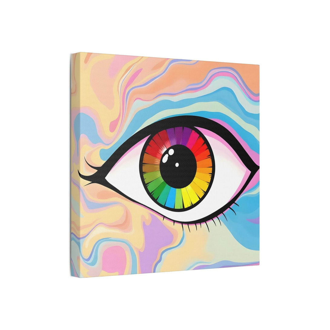 PsEyeFlow #1 – Prism Vision. (Satin Canvas, Stretched) - Highdellic