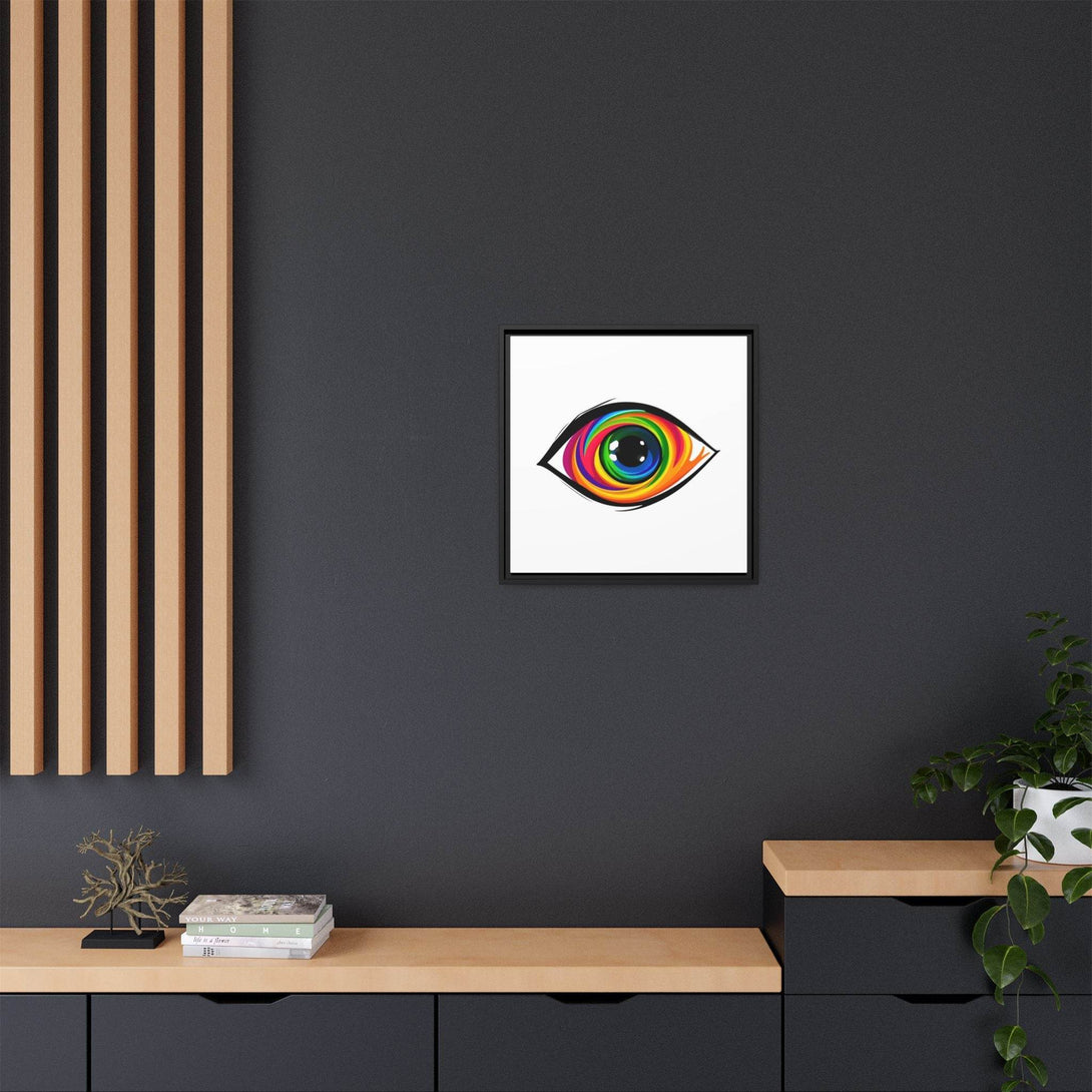 PsEyeGo 1 – Vortex Vision on Framed Matte Canvas (Multi-color) - Highdellic