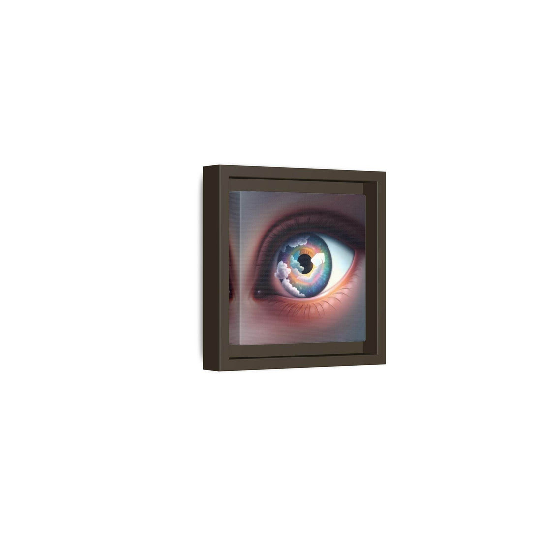 PsEyeDream #2 - Celestial Vision on Framed Matte Canvas - Highdellic
