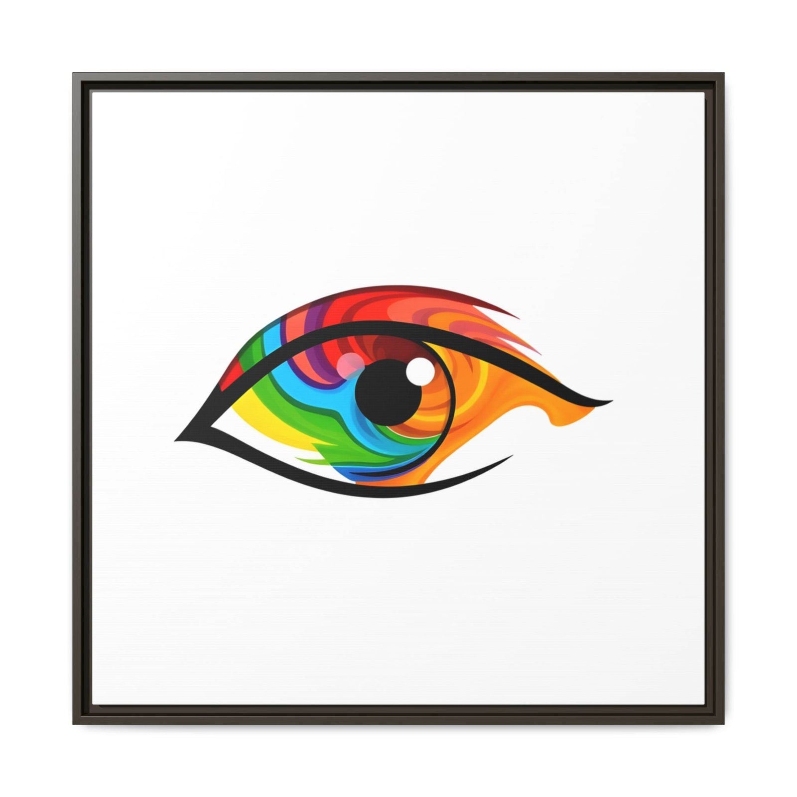 PsEyeGo 2 – Prism Gaze Vision on Framed Matte Canvas (Multi-color) - Highdellic