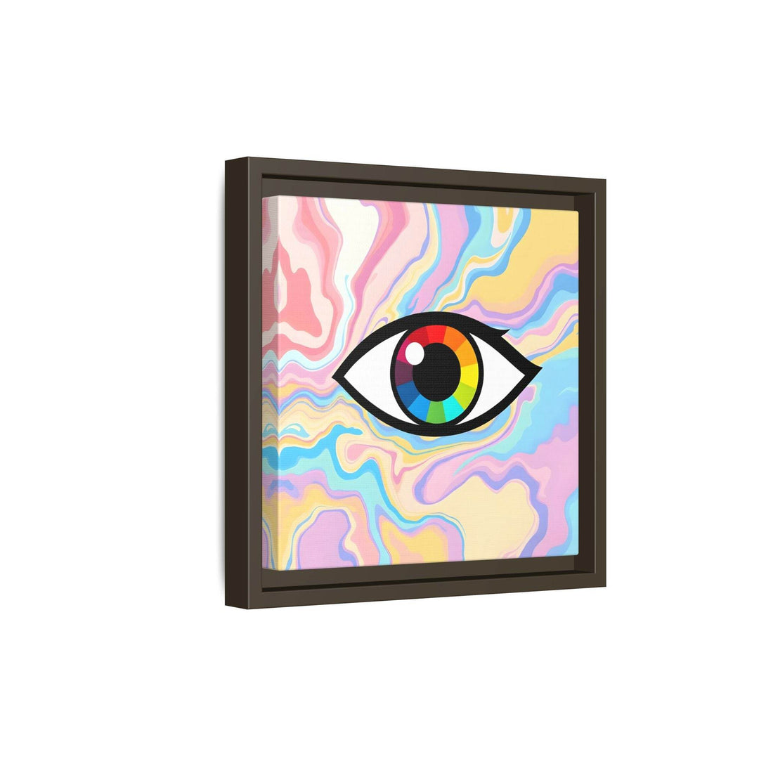 PsEyeFlow #30 - Spectrum Vision (Matte Canvas, Framed (Multi-color)) - Highdellic