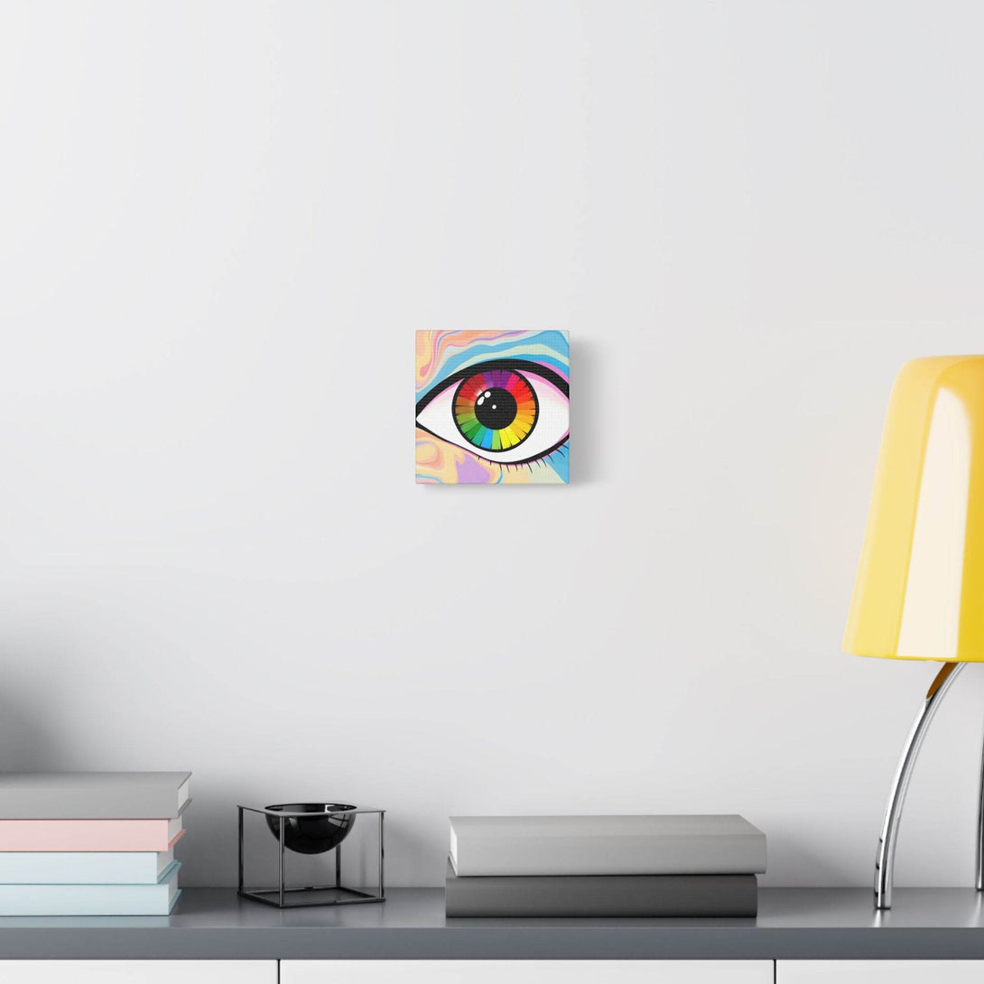 PsEyeFlow #1 – Prism Vision. (Satin Canvas, Stretched) - Highdellic