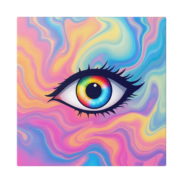 PsEyeFlow #21 - Celestial Vision (Classic Stretched Canvas)
