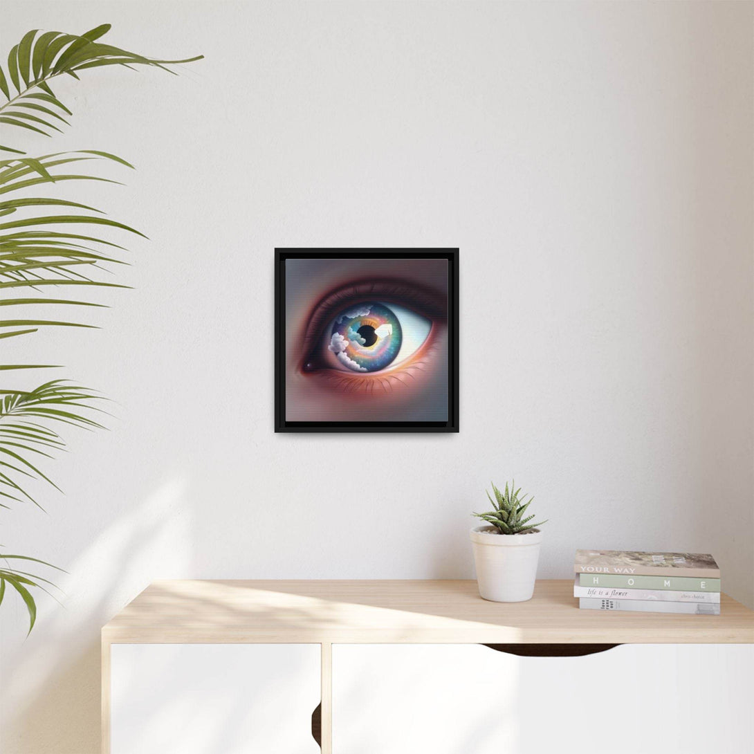 PsEyeDream #2 - Celestial Vision on Framed Matte Canvas - Highdellic