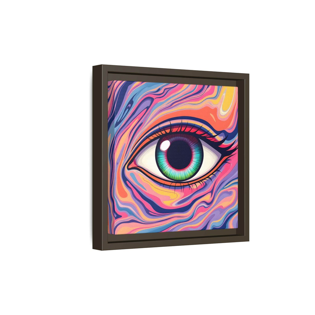 PsEyeFlow #26 - Vivid Echo - (Matte Canvas, Framed (Multi-color)) - Highdellic