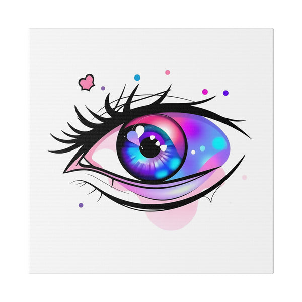 Dream #32 – Neon Heart Mirage (Stretched Classic Canvas)