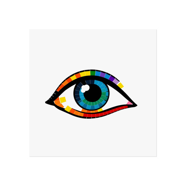 PsEyeTile #1 – Pixelated Perception (Fine Art Poster)