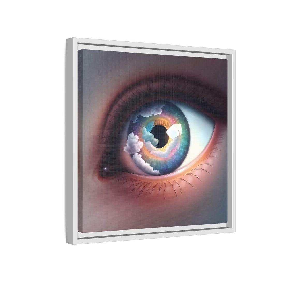 PsEyeDream #2 - Celestial Vision on Framed Matte Canvas - Highdellic