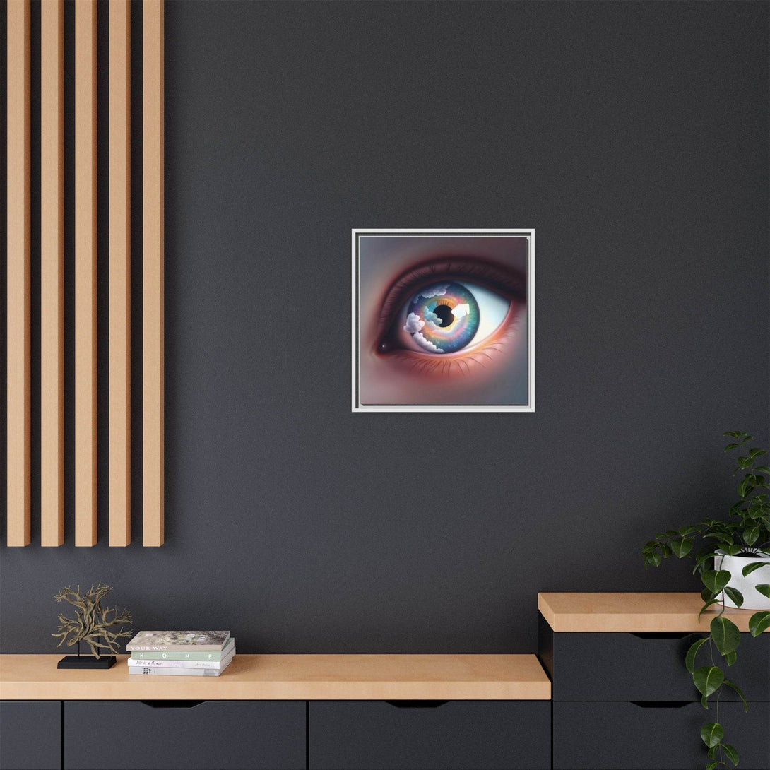 PsEyeDream #2 - Celestial Vision on Framed Matte Canvas - Highdellic