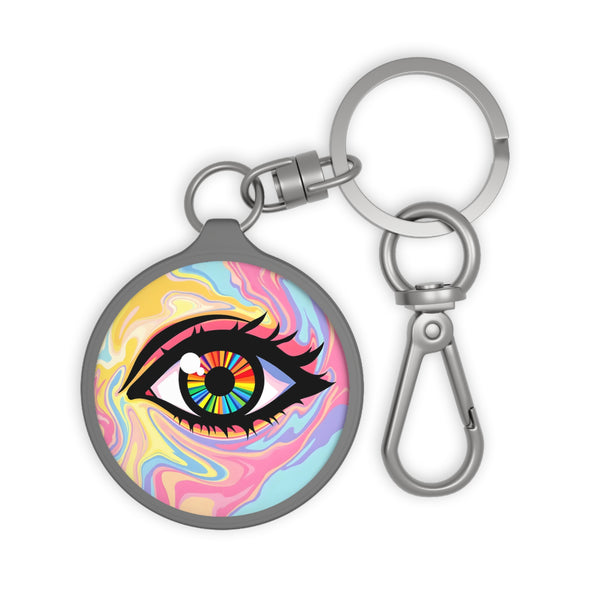 Highdellic Flow #12 - Prismatic Glimpse (Keyring Tag)
