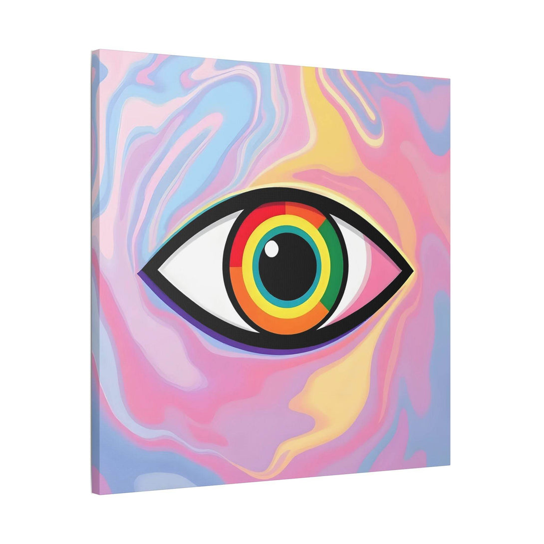 PsEyeFlow #6 - Vortex Vision. (Satin Canvas, Stretched) - Highdellic