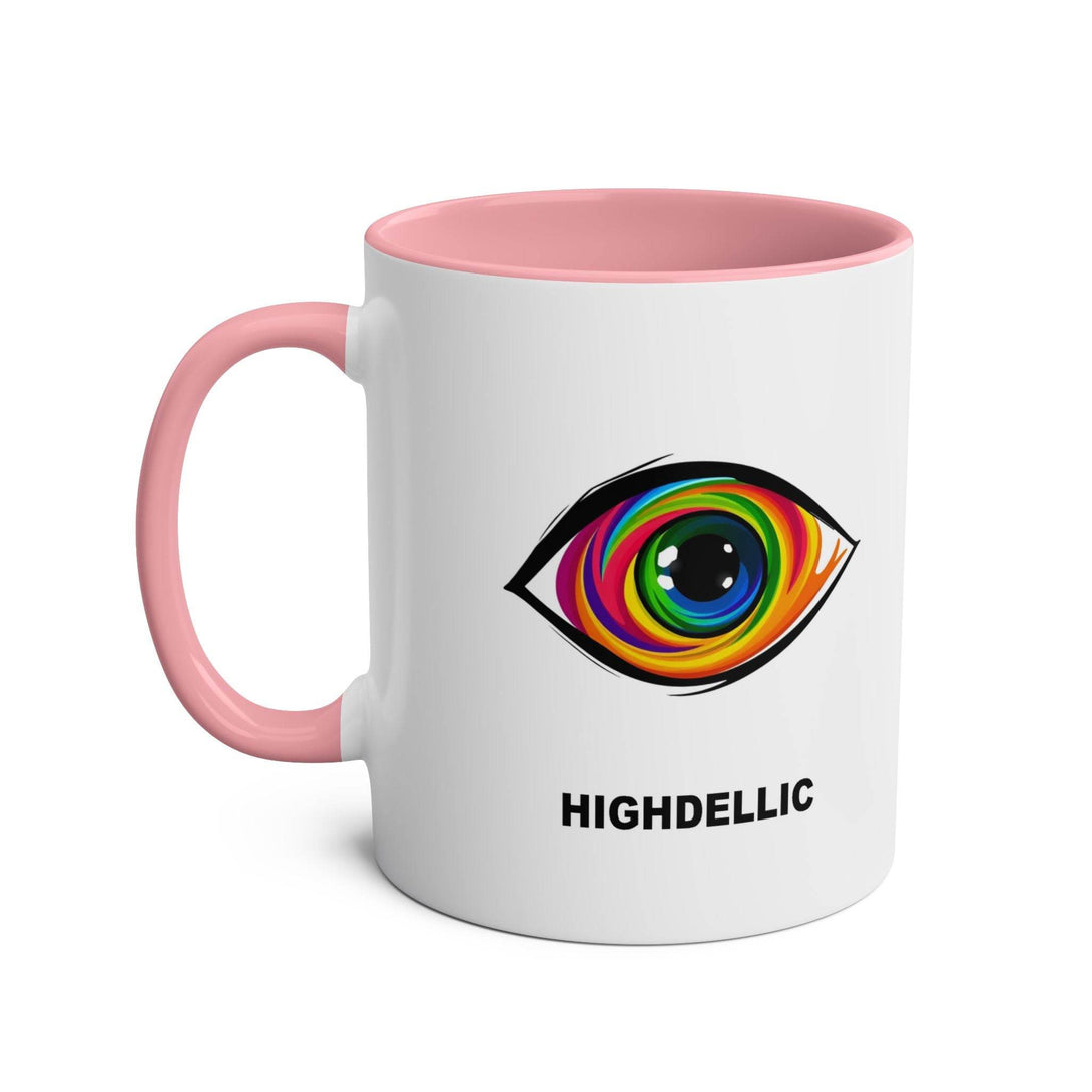 Highdellic PsEyeGo 1 on Vibrant Two-Tone 11oz Coffee Mug, - Highdellic