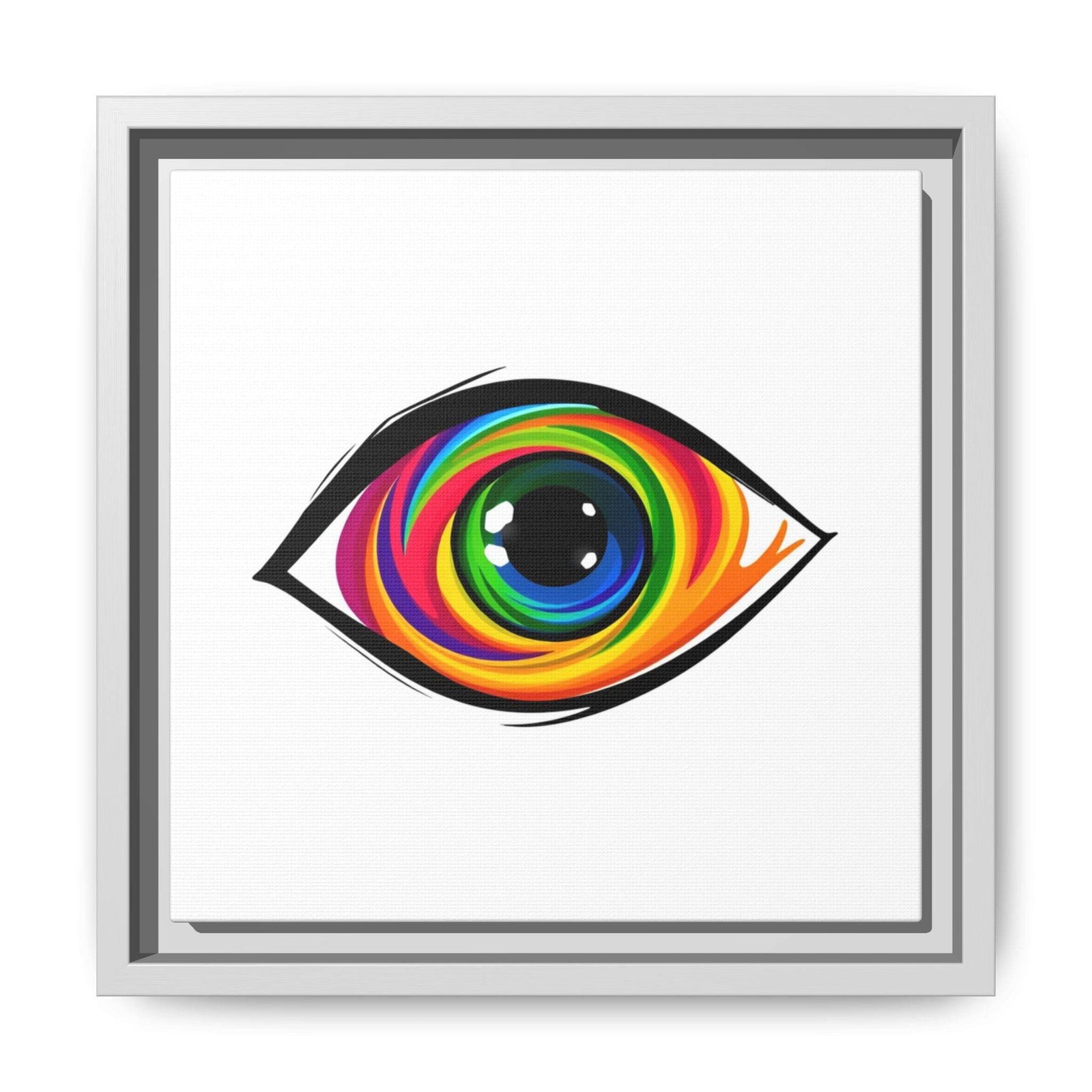 PsEyeGo 1 – Vortex Vision on Framed Matte Canvas (Multi-color) - Highdellic