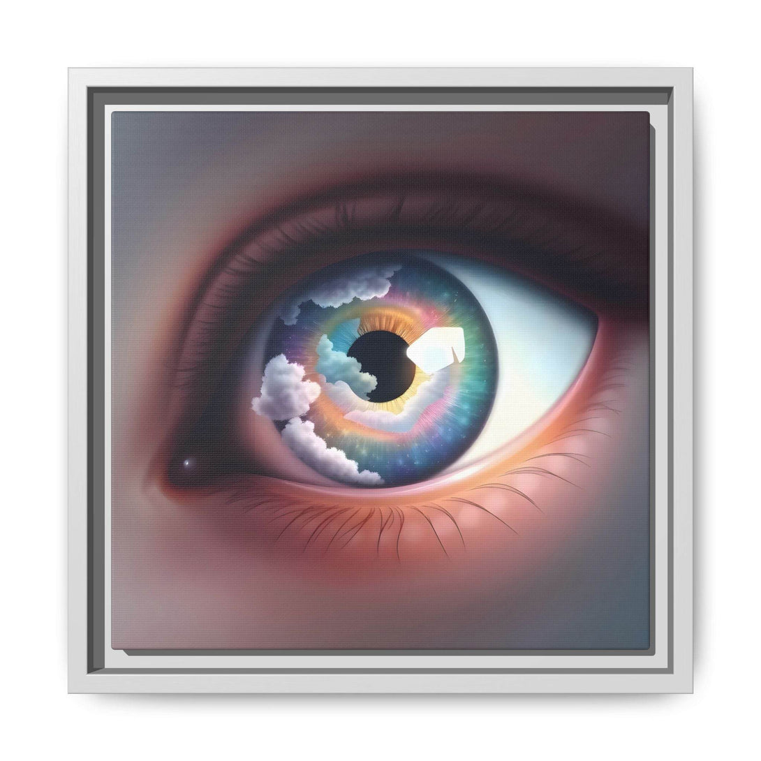 PsEyeDream #2 - Celestial Vision on Framed Matte Canvas - Highdellic