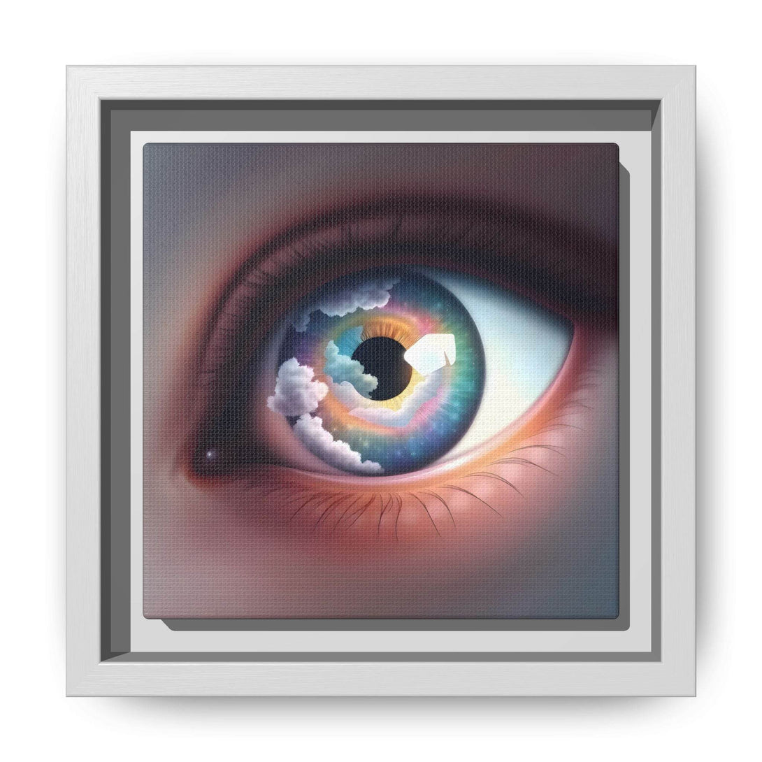 PsEyeDream #2 - Celestial Vision on Framed Matte Canvas - Highdellic