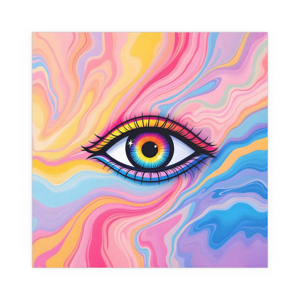 PsEyeFlow #17 - Visionary Glow (Silk Posters)