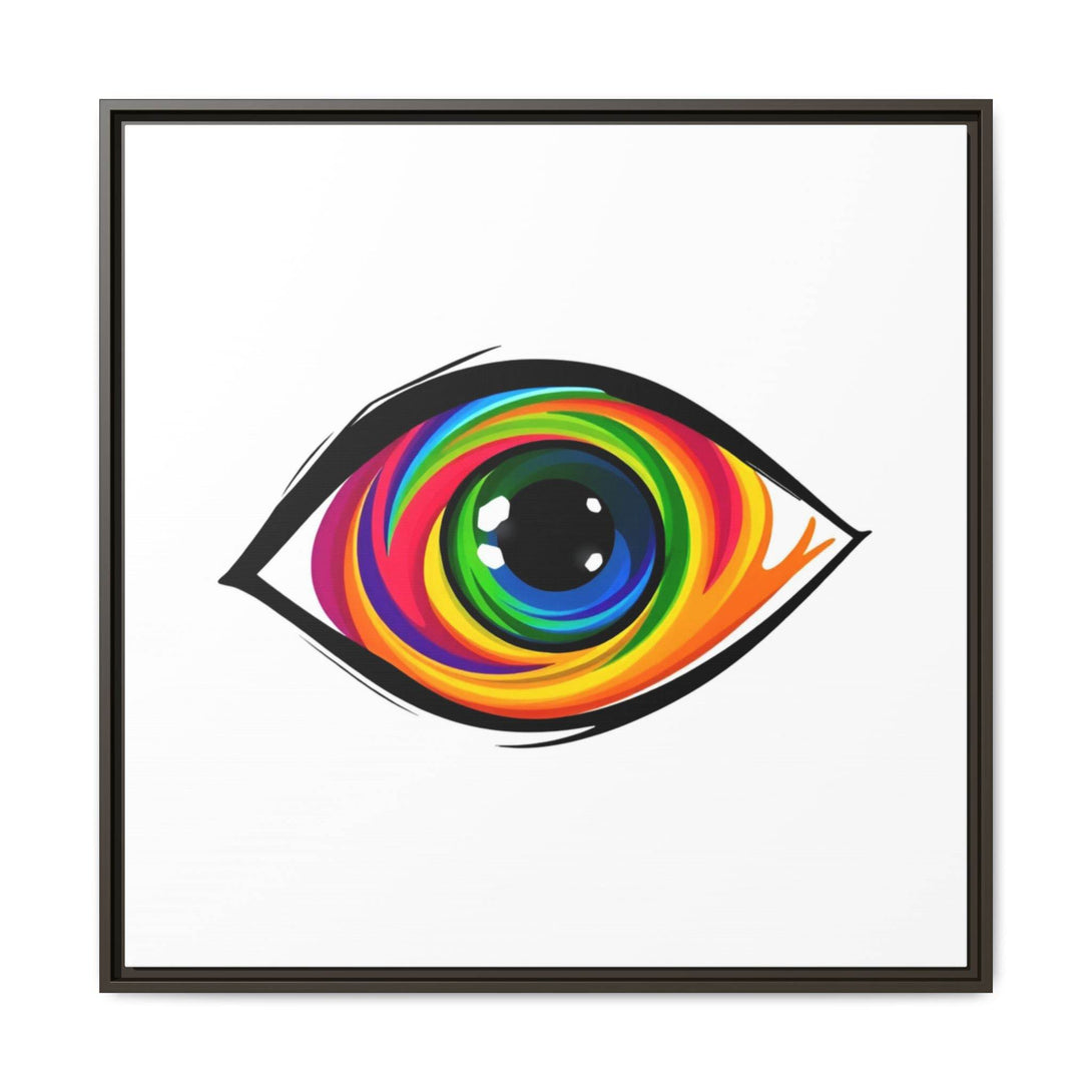 PsEyeGo 1 – Vortex Vision on Framed Matte Canvas (Multi-color) - Highdellic
