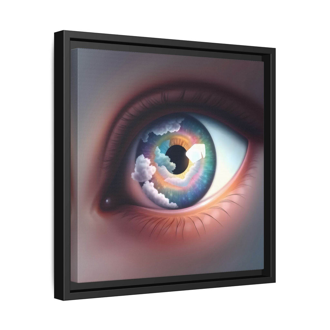 PsEyeDream #2 - Celestial Vision on Framed Matte Canvas - Highdellic
