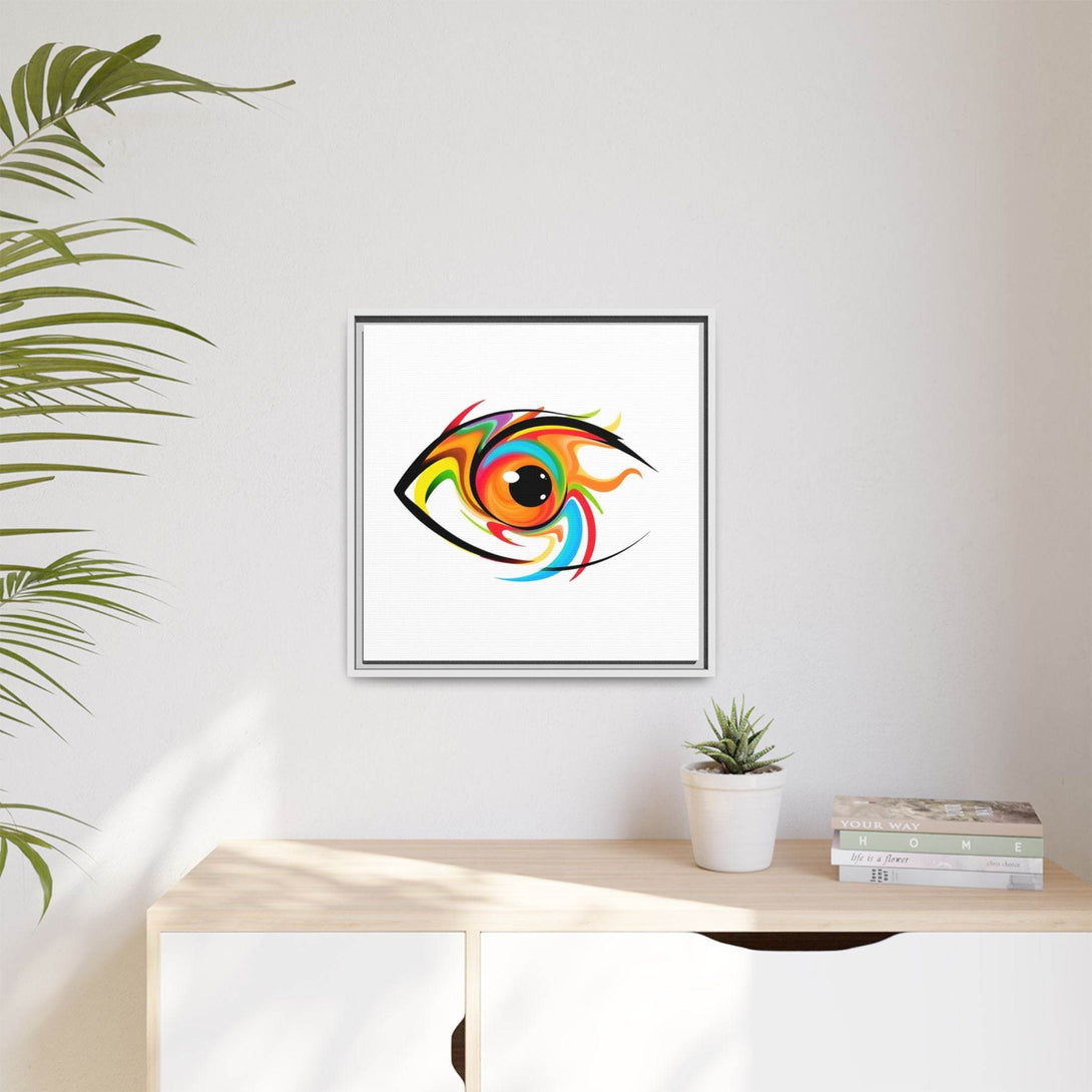 PsEyeGo 4 – Inferno Vision on Framed Matte Canvas (Multi-color) - Highdellic