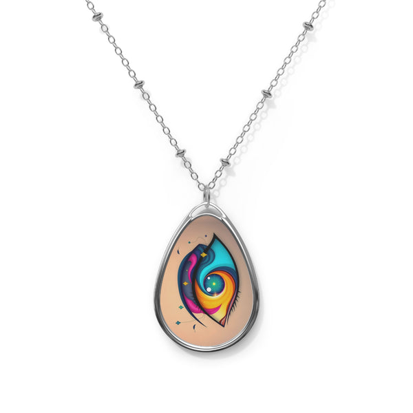 PsEyeDream #26 – Nova Gaze (Oval Necklace)